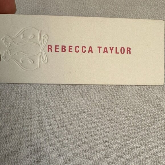 Rebecca Taylor Aurora Pleated Black Shift Silk Dress Designer High End Luxury - Picture 9 of 16